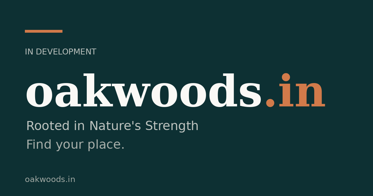 Link preview image for oakwoods.in